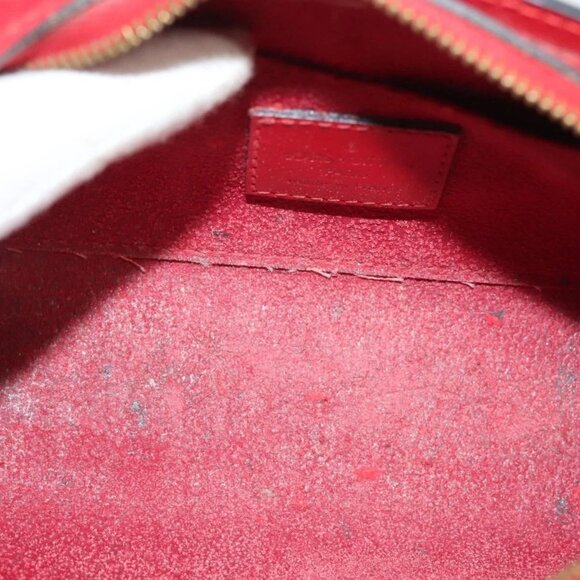 LOUIS VUITTON Epi Dauphine PM Pouch Castilian Red - Picture 9 of 15
